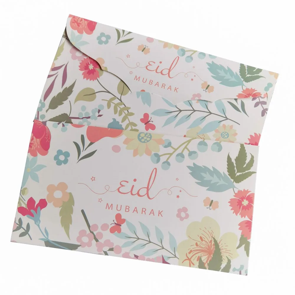 TEID-8R109 оптовая продажа, 10 шт./комплект, конверт для денег, мусульманских денег, бумажный конверт с Луной, мусульманский подарок