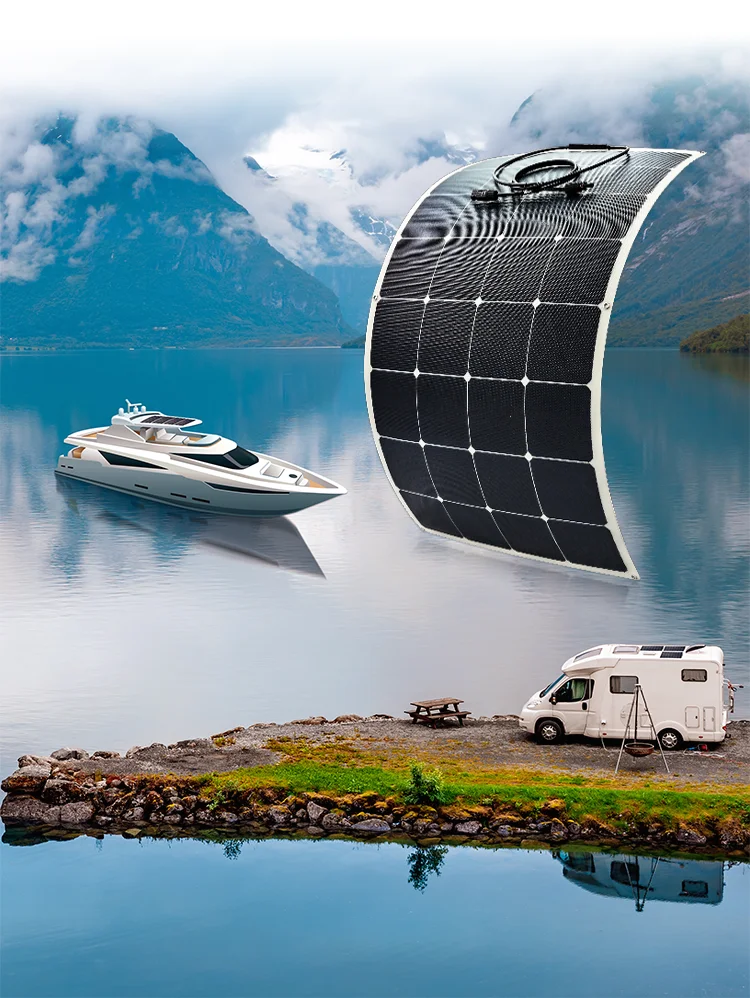 5 Year Warranty Lightweight And Thin Sheet Glass-free Solar Cell Sunpower 55W 80W 110W 120W 140W 160W Flexible