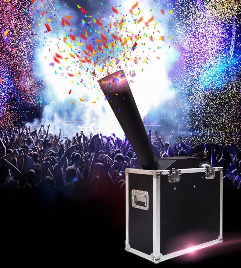 High Quality Confetti Blaster Machine Paper Confetti Cannon Machine For Wedding Stage Party