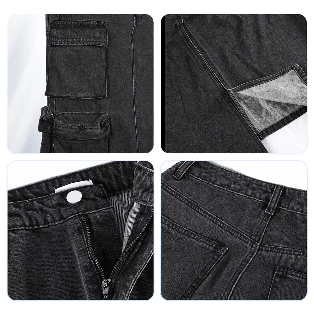 New Listing OEM ODM Cargo Skirt Jeans Long Jeans Skirt Jeans Long Skirt For Women