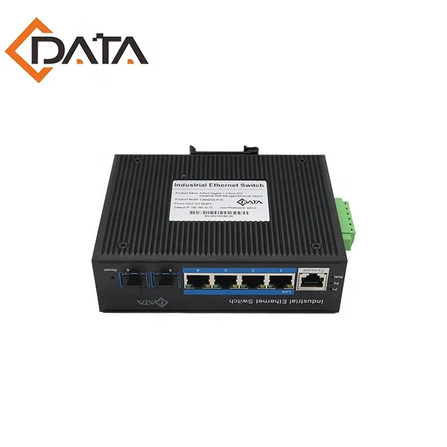4GE+2SFP POE Industrial Ethernet Switch