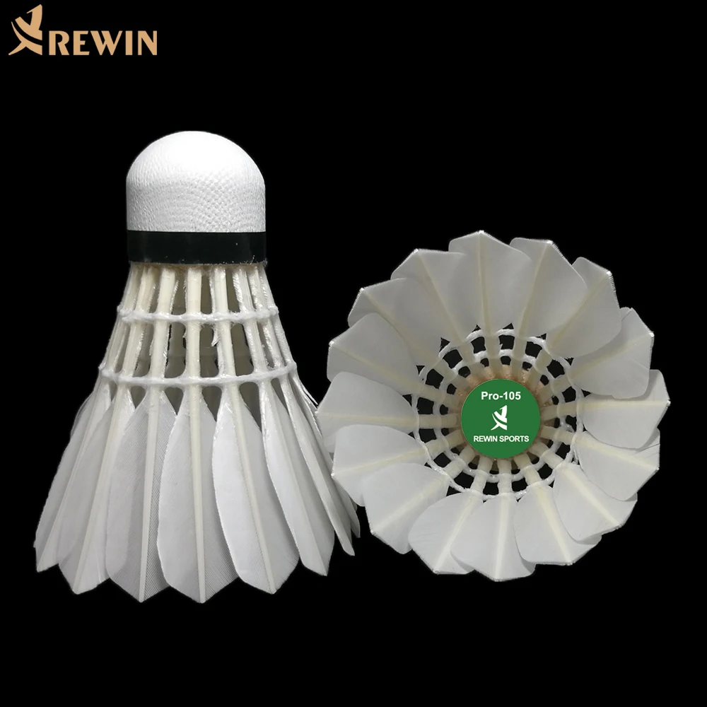 PRO 105 Good Quality Chinese factory Duck Feather Badminton Shuttlecock