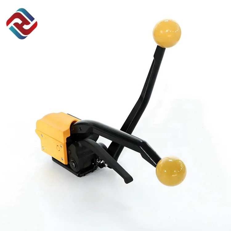 Manufacture  A333 Steel Belt Buckle-free Baler Buckle Free Sealless Steel Strapping Hand Tool Packing Machine For Steel Belt