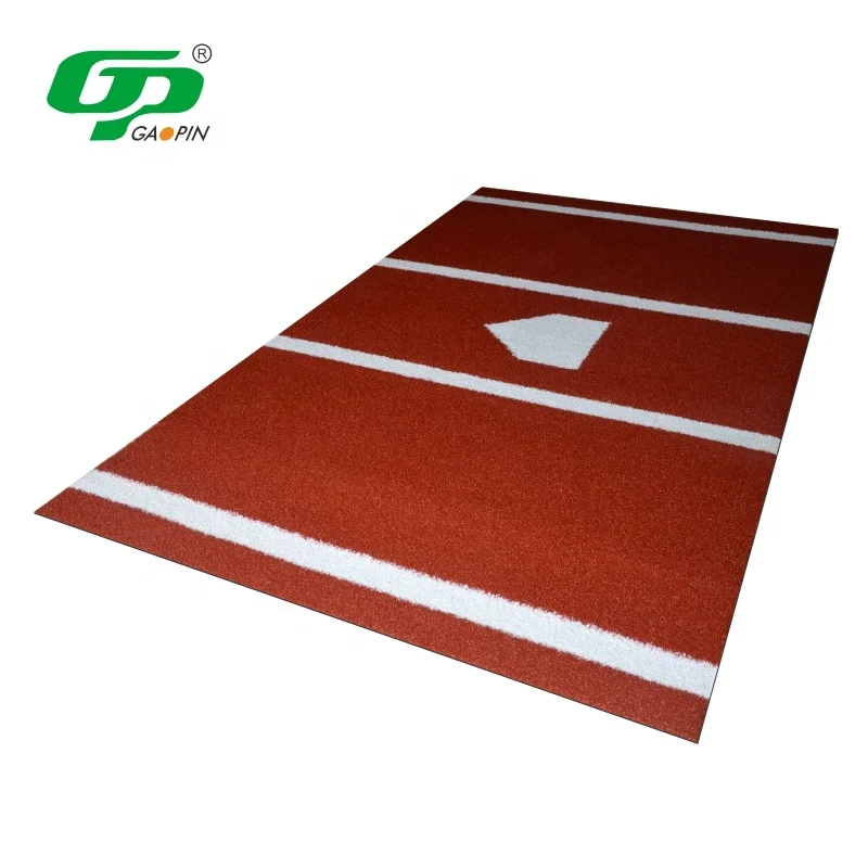 Wholesale Pro Ball Synthetic Turf Batting Mat Home Plate Mat Durable Sports Baseball Hitting Mat