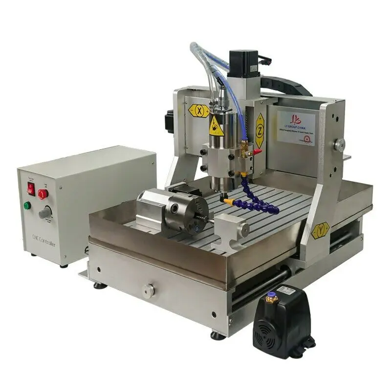 3040 Wood Router 4 Axis Metal Engraving Carving Milling Machine Limit Switch Woodworking Aluminum Carving Engraver