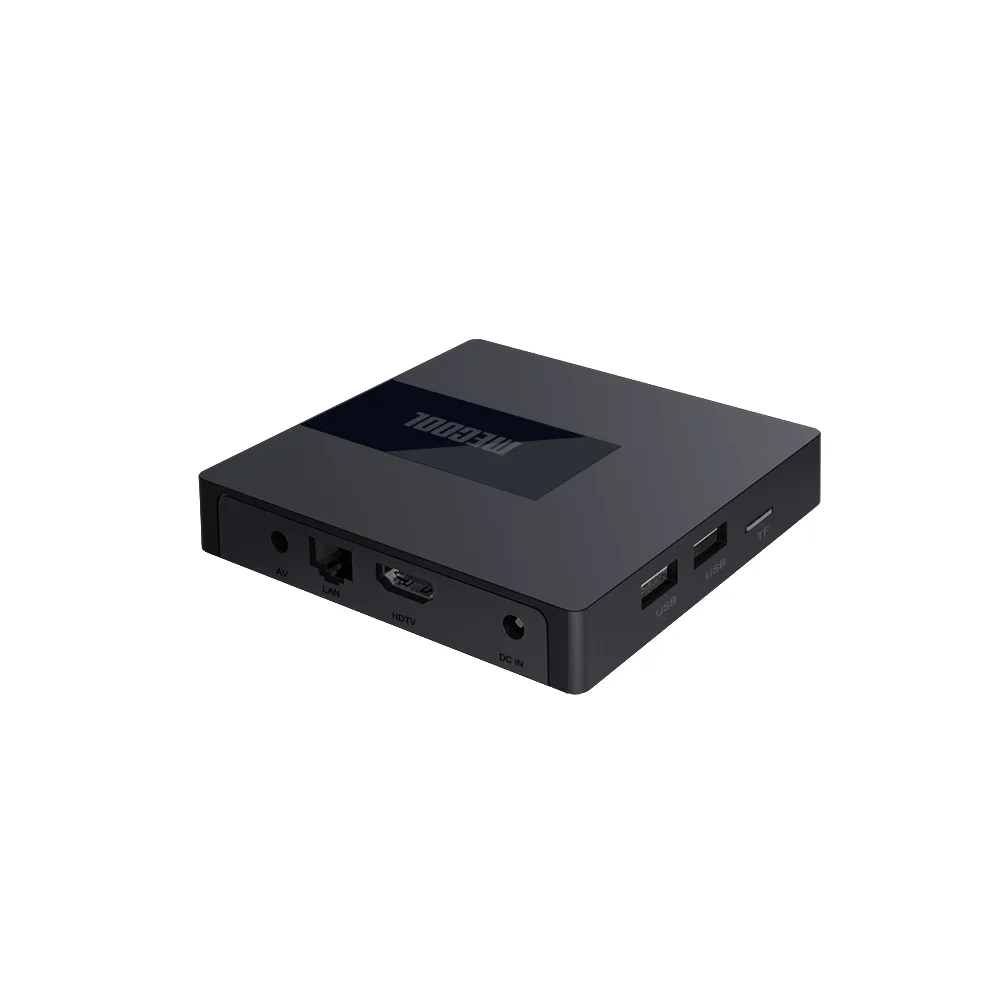 2022 MECOOL KM7  Amlogic S905Y4 Dual WiFi Youtube 4K Live Streaming Smart Set-top TV Box Paly Store Android 11TV Box 2GB 16GB