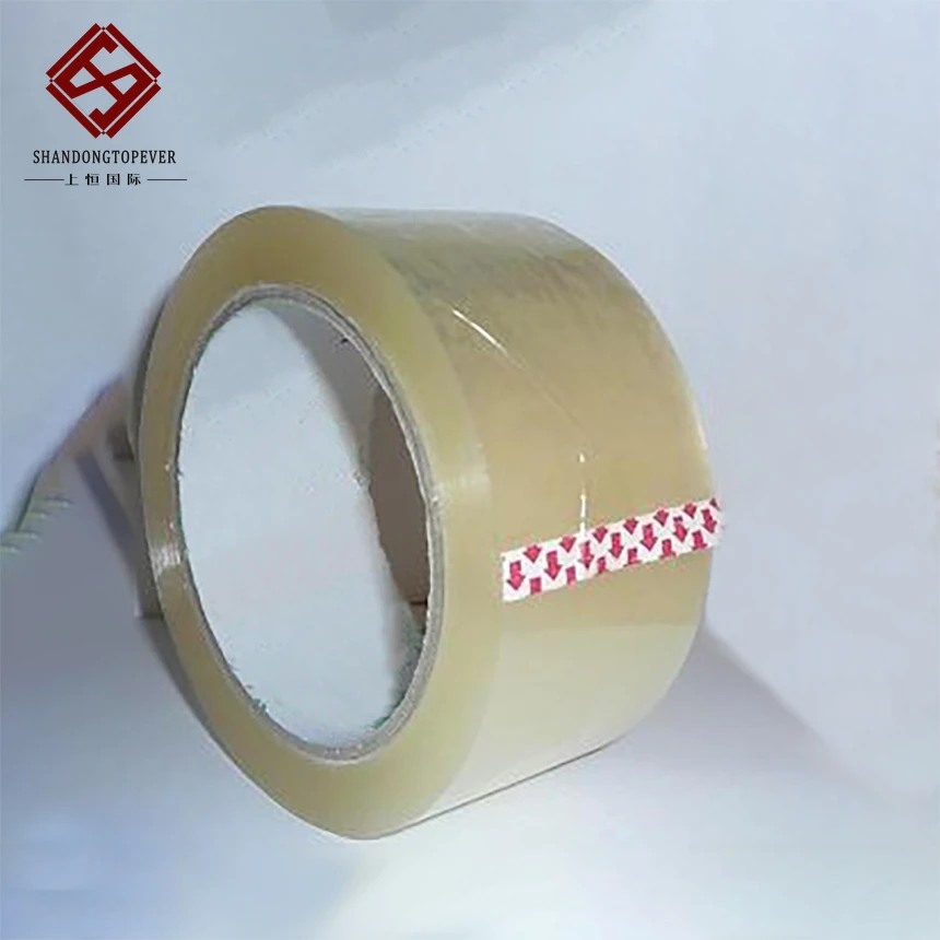 Best Quality 50mm Acrylic Adhesive Clear BOPP Packing Tape Waterproof for Single-Sided Carton Sealing