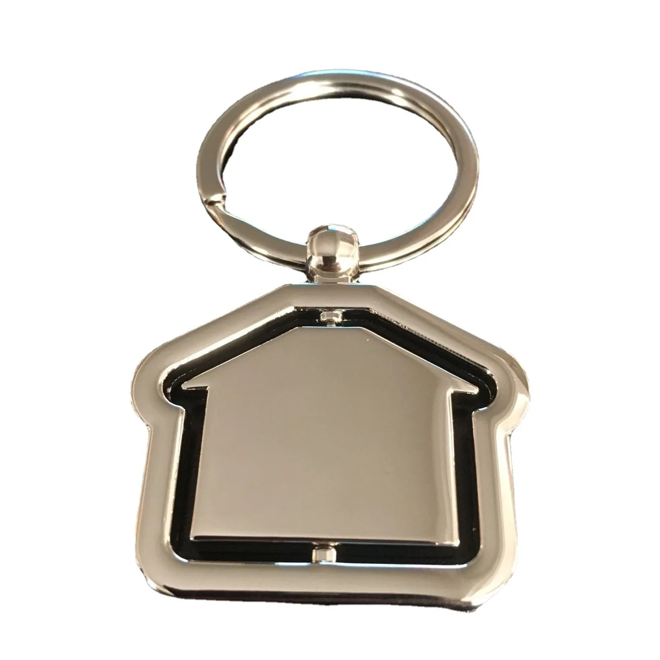 Zinc alloy Swivel house keychain creative advertising small gift gift pendant accessories supplier
