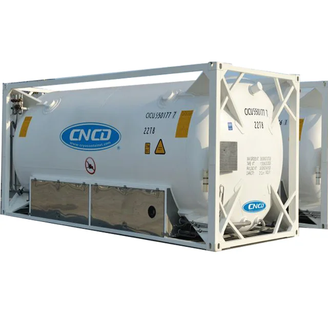 
Iso Tank Container 20ft Liquefied Oxygen Gas Tank Container For Transport 
