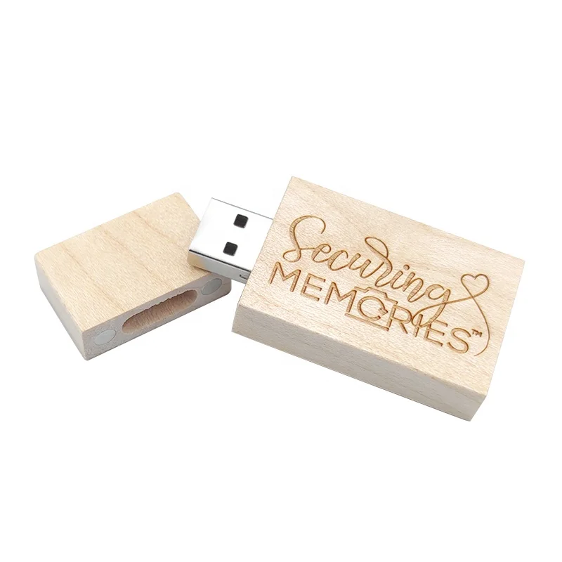  Оптовая продажа рекламные подарки YONANSON с логотипом на заказ деревянный USB флэш-накопитель высококачественный реальной