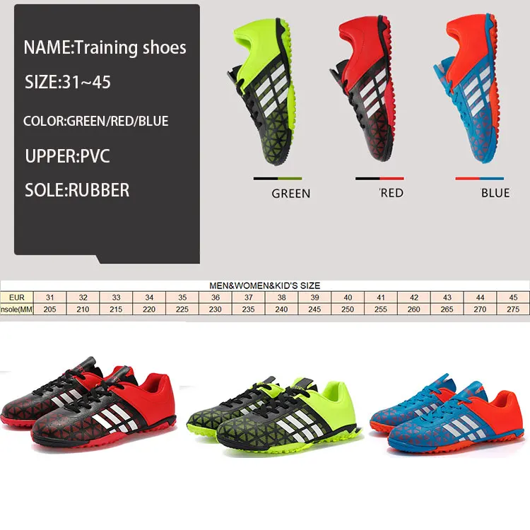 Wholesale Soccer Sale Custom Football  Training Shoes For Men Women Kids