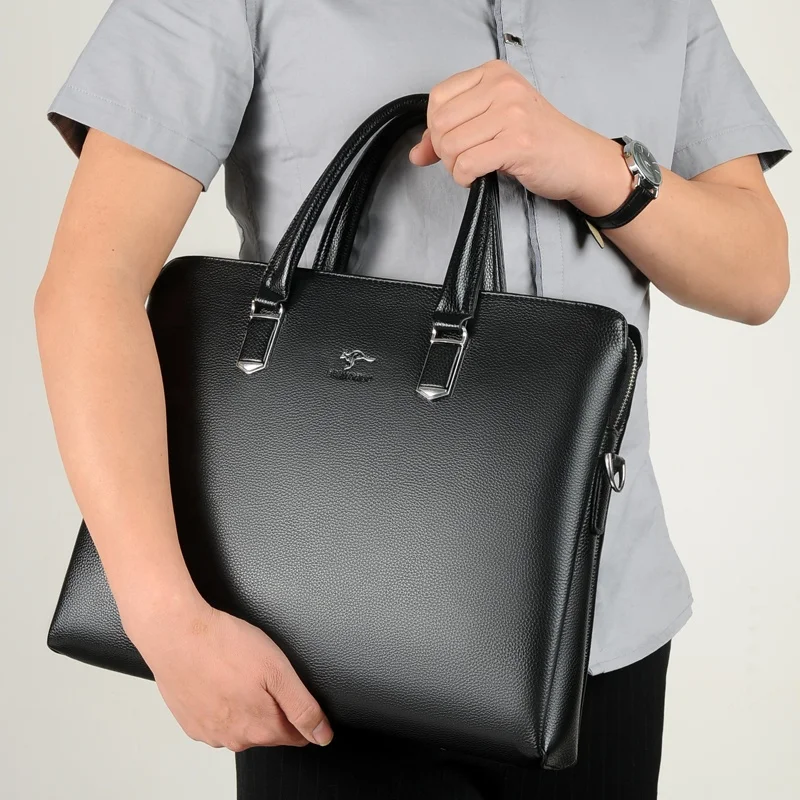 
Hot Selling Brand Mens Briefcase Laptop Bag 15 inch Handbag Men Vintage Pu Leather Custom Cross Body Shoulder Bag with Wallets 