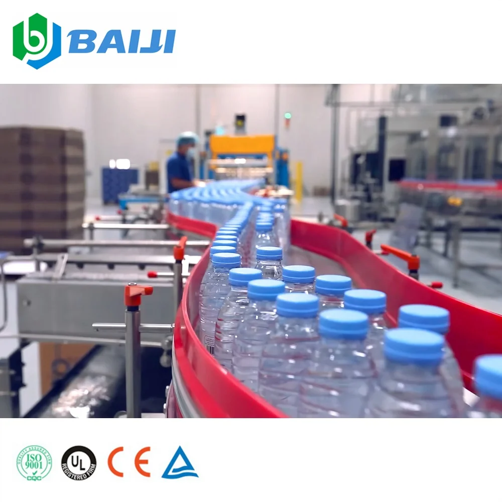 Factory sales fully automatic small scale mineral water filling bottling capping machine production line