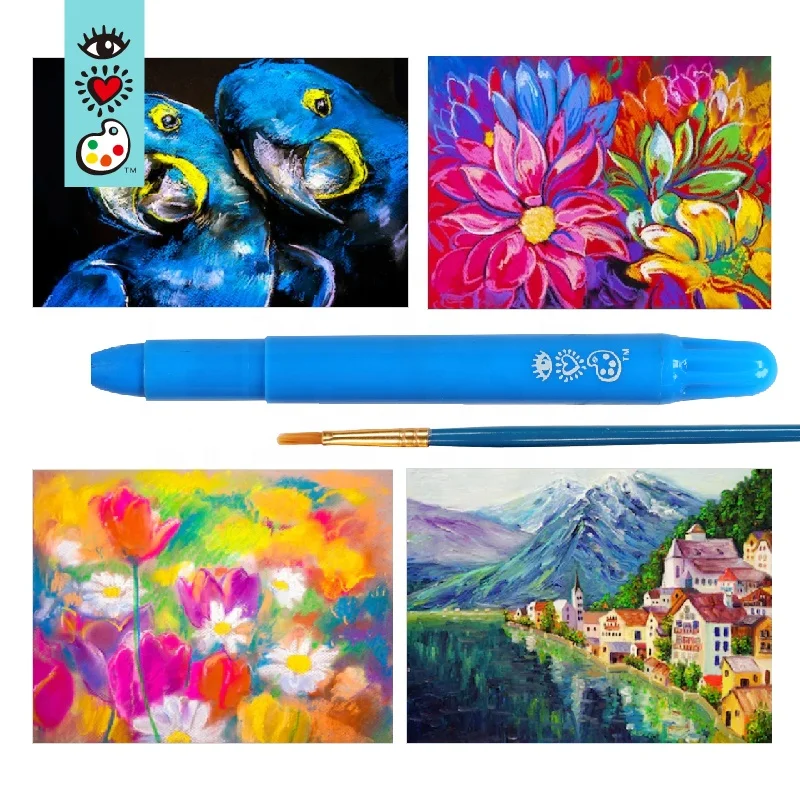 
Twistable Gel Crayons 12 washable Colors non-toxic 