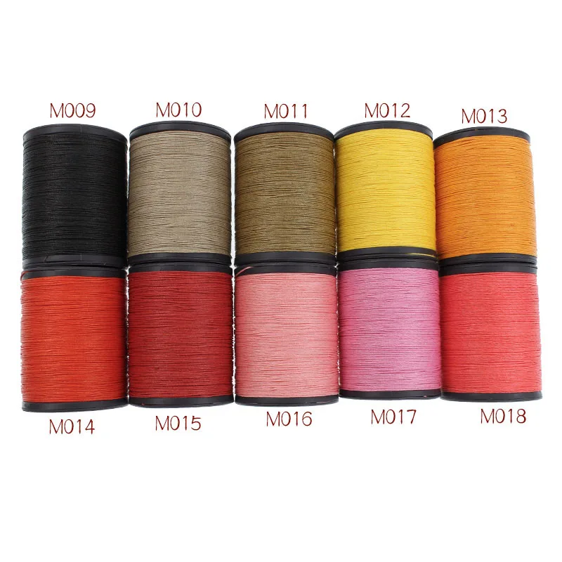 0.55mm Natural 100% Linen Wax Thread Galaces Brand Hand-stitched Leather Wax Thread