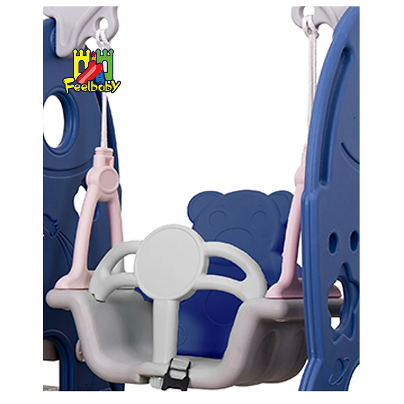 Feelbaby new design cheap baby indoor play swing for kindergarten