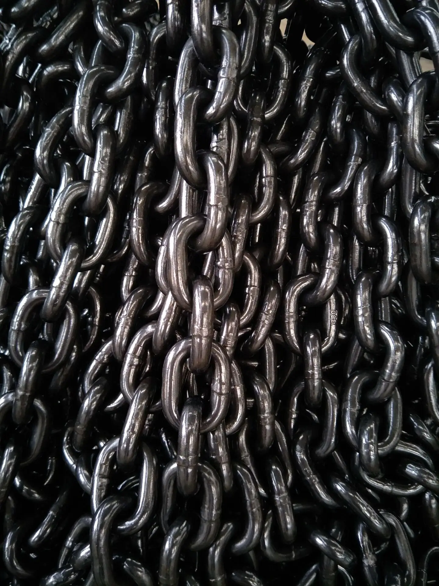 16x50x5 link high quality high strength bucket elevator round link chain for sale