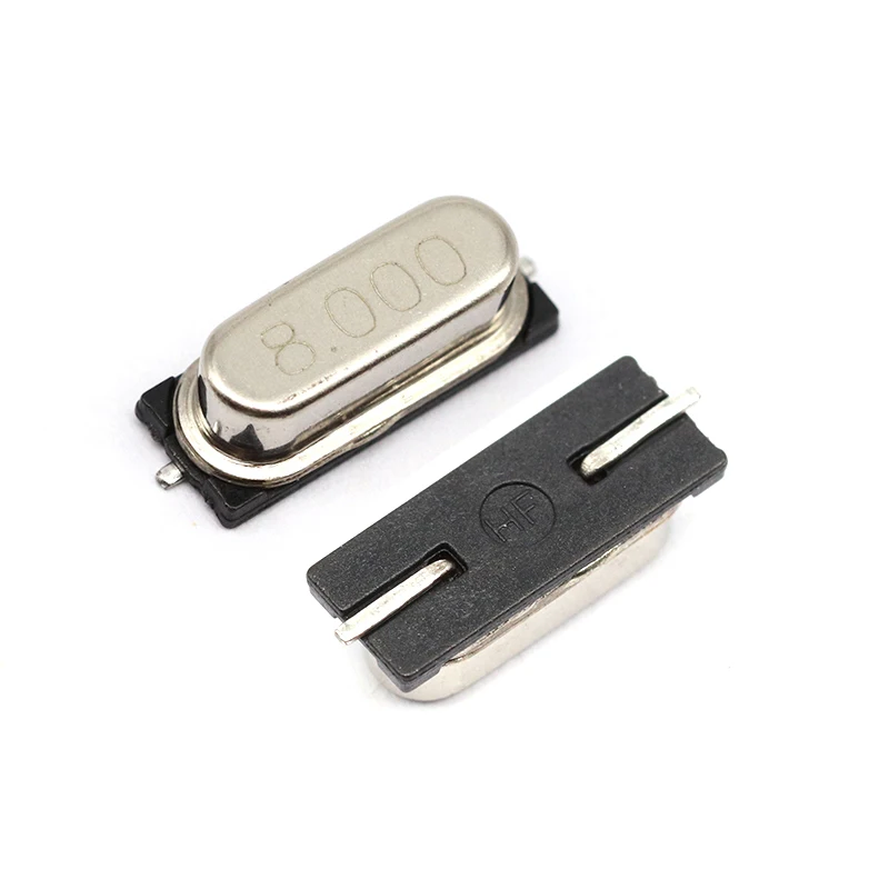 SMD Quartz passive crystal oscillator 8Mhz 8M 8.000 HC-49S
