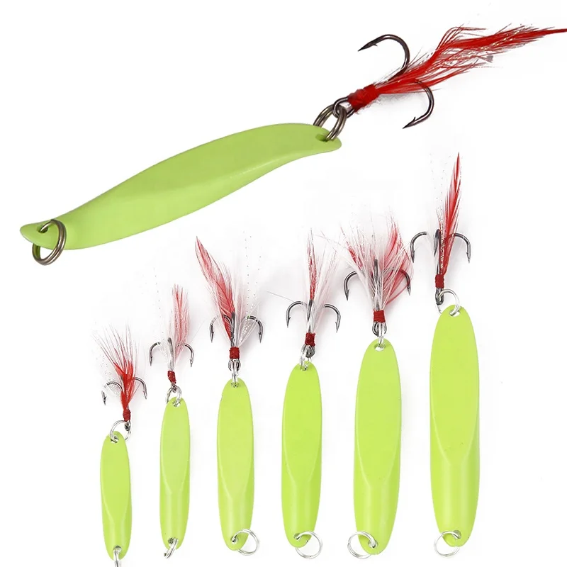 Fishing lures sinking Jigbait Metal Sequins Artificial bait Suitable for outdoor fishing, top ocean