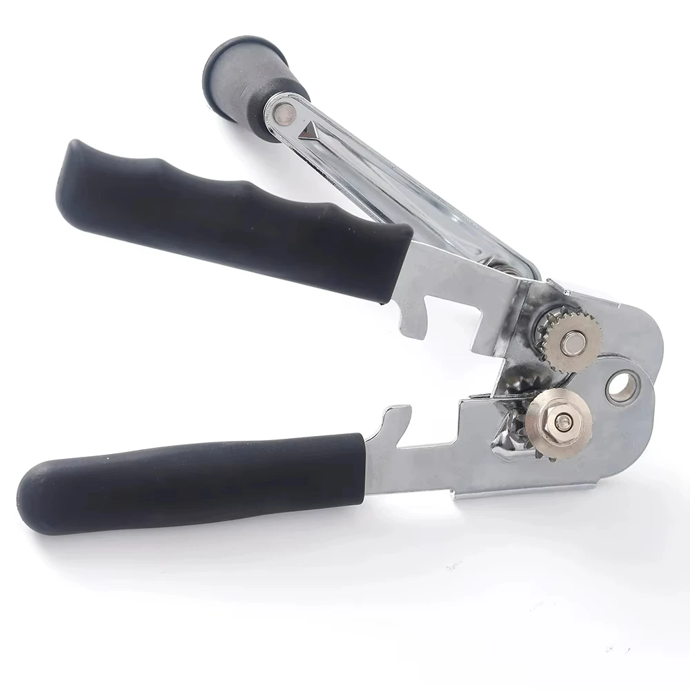 Heavy Duty Multifunction Stainless Steel Manual Handheld Tin Can Opener with Long Handle