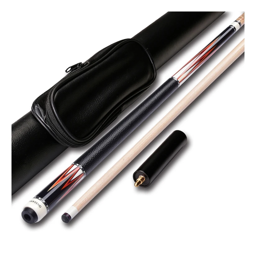 Jianying Standard Maple Wood Players Professional Wholesale Fury Pool Sticks Cue Stick Billiard