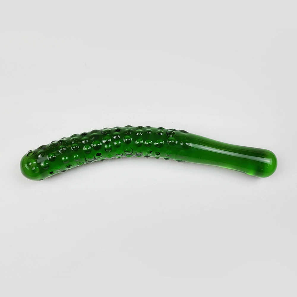
Aimitoy Factory Unique Design Two End Big Glass Dildo Huge Glass Dildo Double Head Type Large Glass Dildo for Lesbian Sex Use 