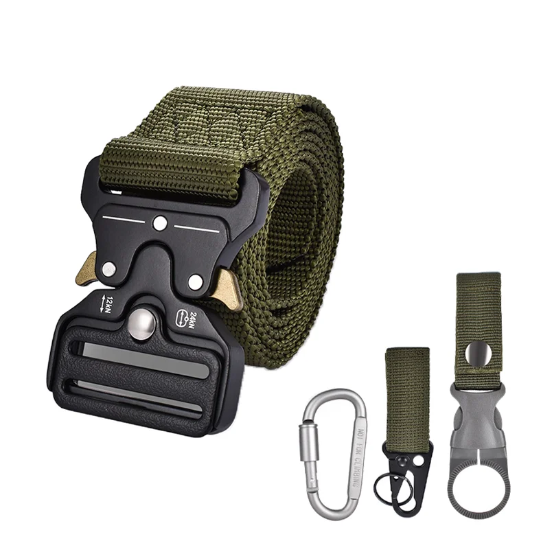Customizable Suit Quick Release Buckle Outdoor Military Tactical Belt Police Duty Belt Men Nylon Buckle Army Military Tactical