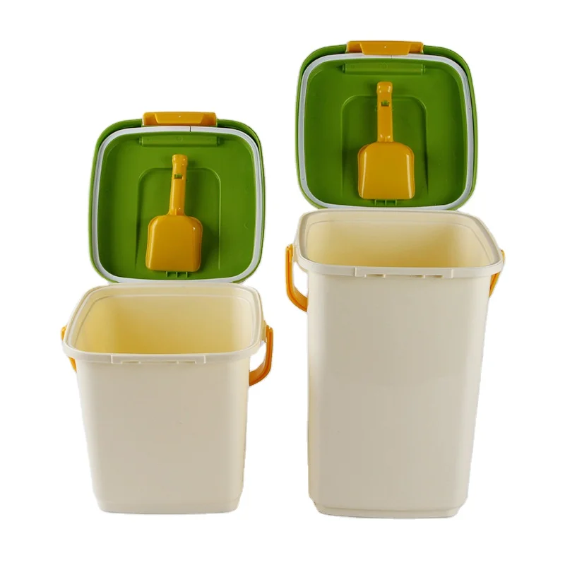 Оптовая продажа, заводской производитель, пластиковый контейнер для хранения пищи для кошек и собак