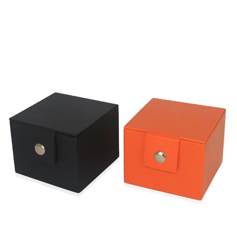 
Eco-friendly PU leather watch packaging box 