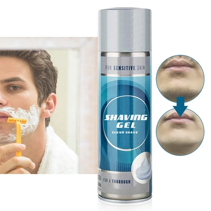 200ml Factory Direct Price Men Heavy Foam Shaving Gel Quality Shaving Foam