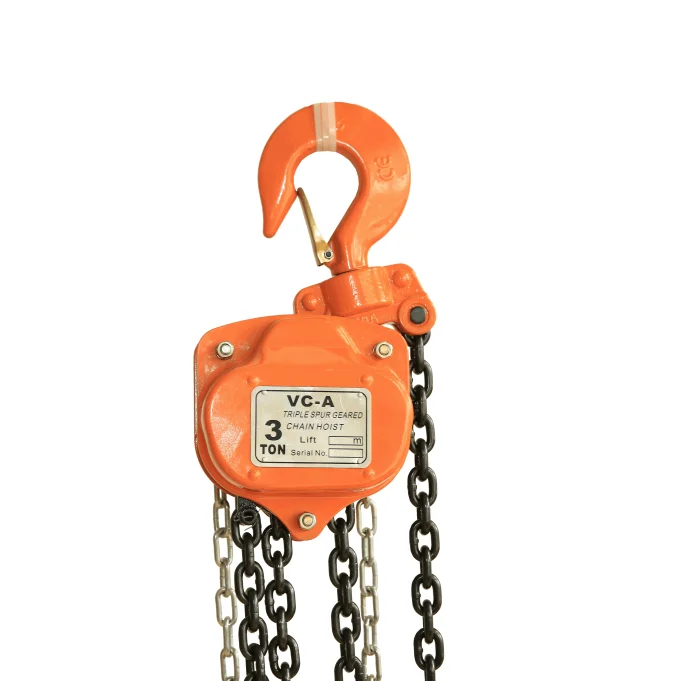  CE certified chain pulley block full