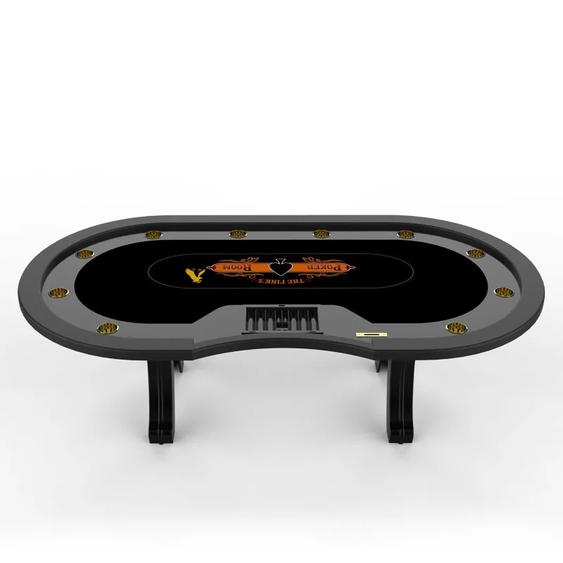 YH Texas Holdem азартные игры H ножной стол круглый кожаный Профессиональный