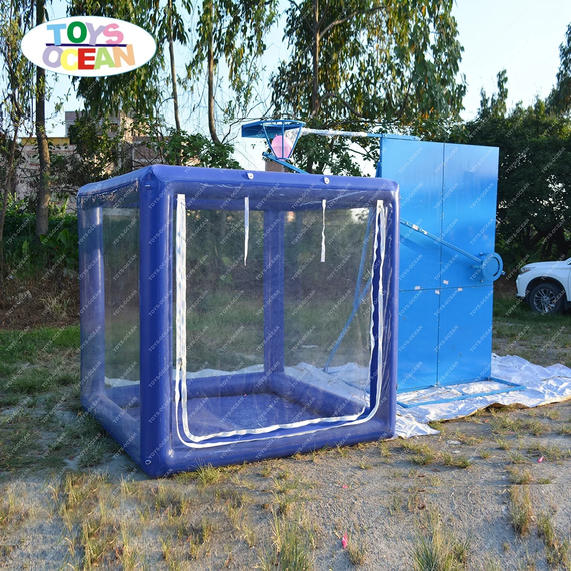new design inflatable dunk tank alternative burst water balloons