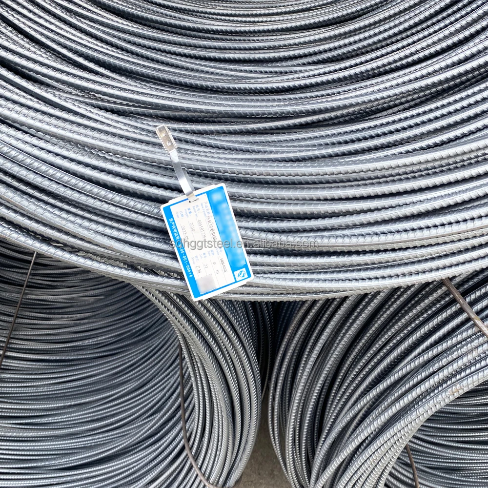 6mm 8mm 10mm Hrb500 Deformed Steel Concrete Rebar Iron Rod For Construction Concrete