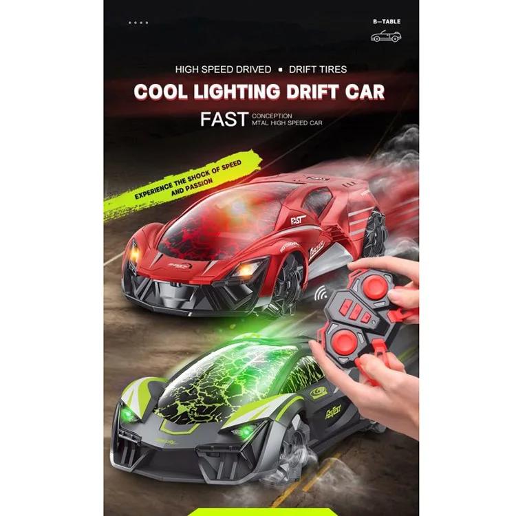 Kids Cool 360 Pattern Drift Lighting RC Drift Car