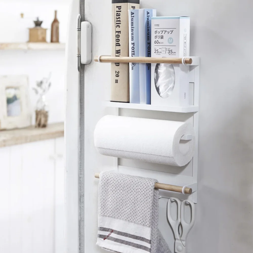 Safe And Strong Modern Design Perfectfor Any Home Kitchen Storage Shelf Paper Towel Holder Storage rack