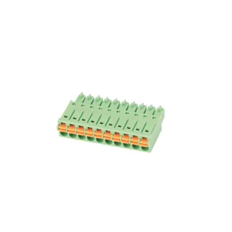replace phoenix FMC 1.5 /1952267 high quality green pluggable terminal block plug in electrical connector