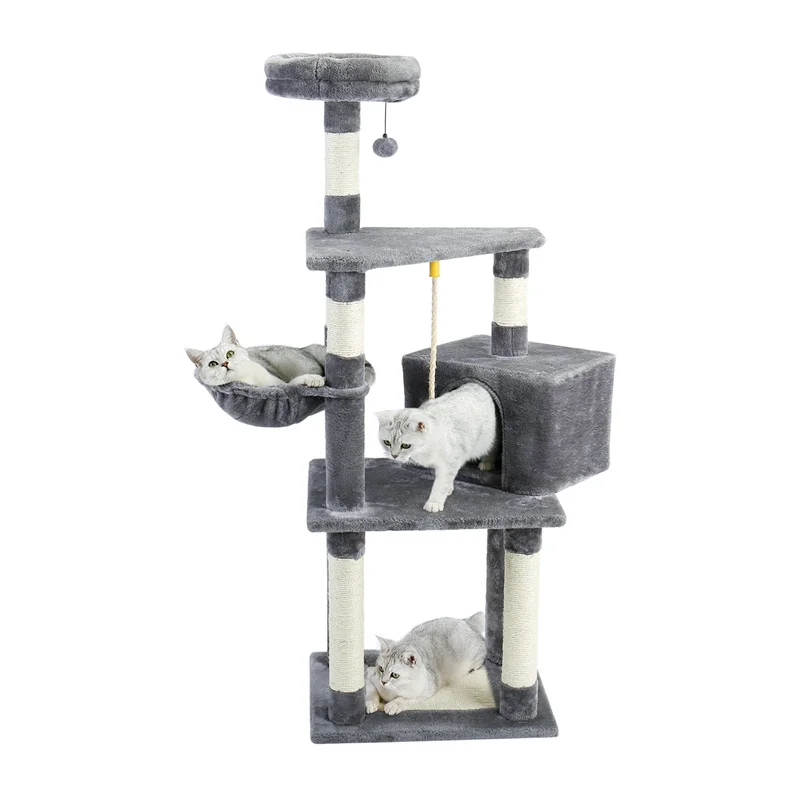 Multi-level Cat Tree Condo Tower Sisal Scratching Post