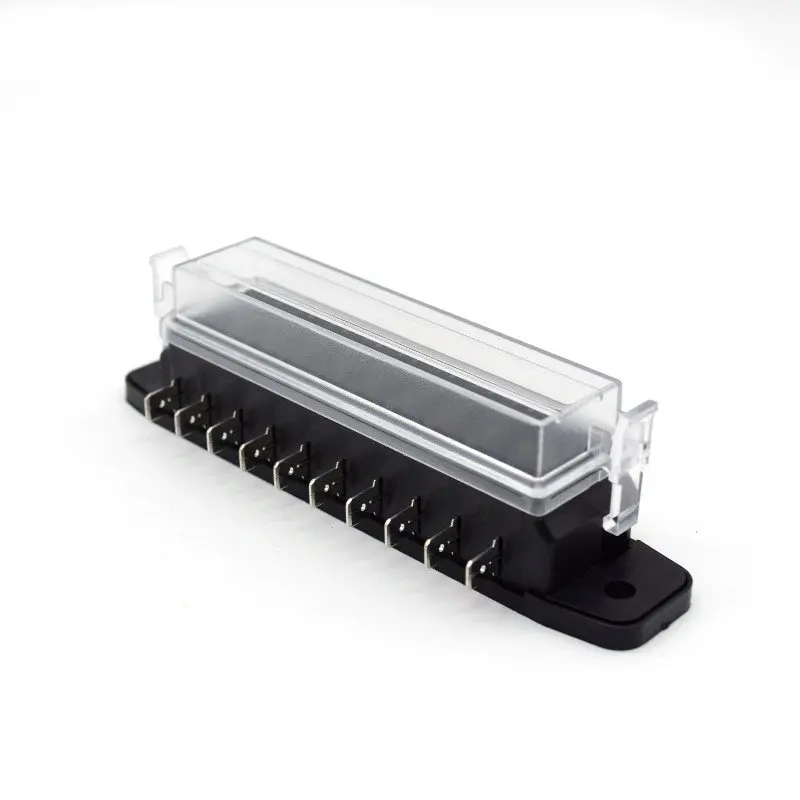 4 6 8 10 way Automotive Blade Fuse Box Holder Block Accessories for Car Trailer SUV Vehicle