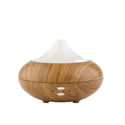 Onion Design Essential Oil Diffuser Aromatherapy Humidifier, 125ML Cool Air Mist Iceberg 7 Colors Light