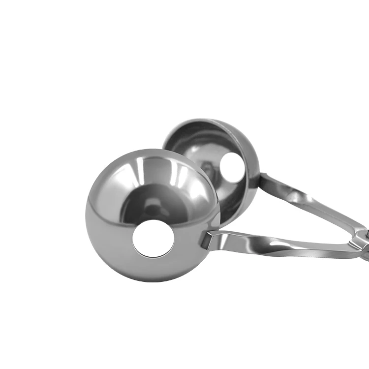 Stainless Steel Fish Ball Melon Baller Ice Cream Scoop Meat Baller Meatball Clip MeatBall Maker