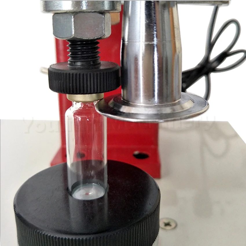 KFJ-1035 Factory Wholesale Desktop Locking Crimper Vial Glass Bottle Capping Machine