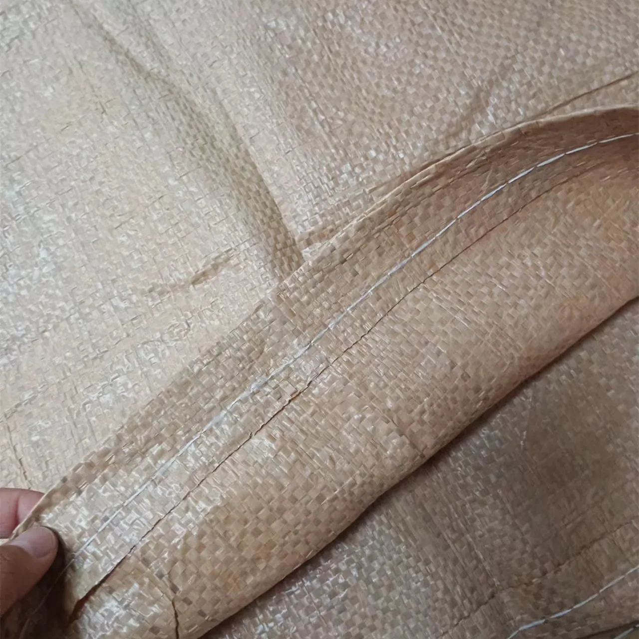 High Quality Polypropylene White Flour Sacks 100 Kg Packaging Sack Pp Woven Bag