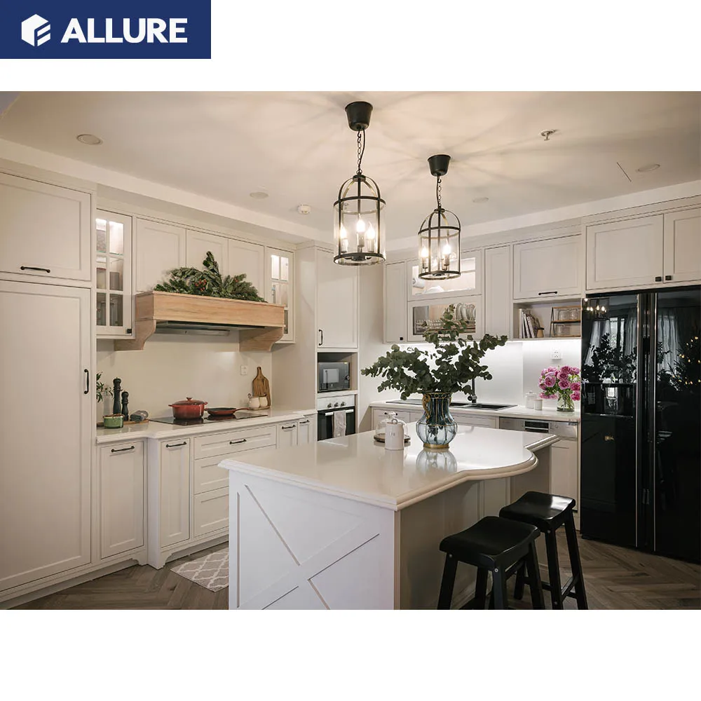 Allure shaker solid wood american under cheap kitchen cabinet designs for small kitchens in vietnam countertops