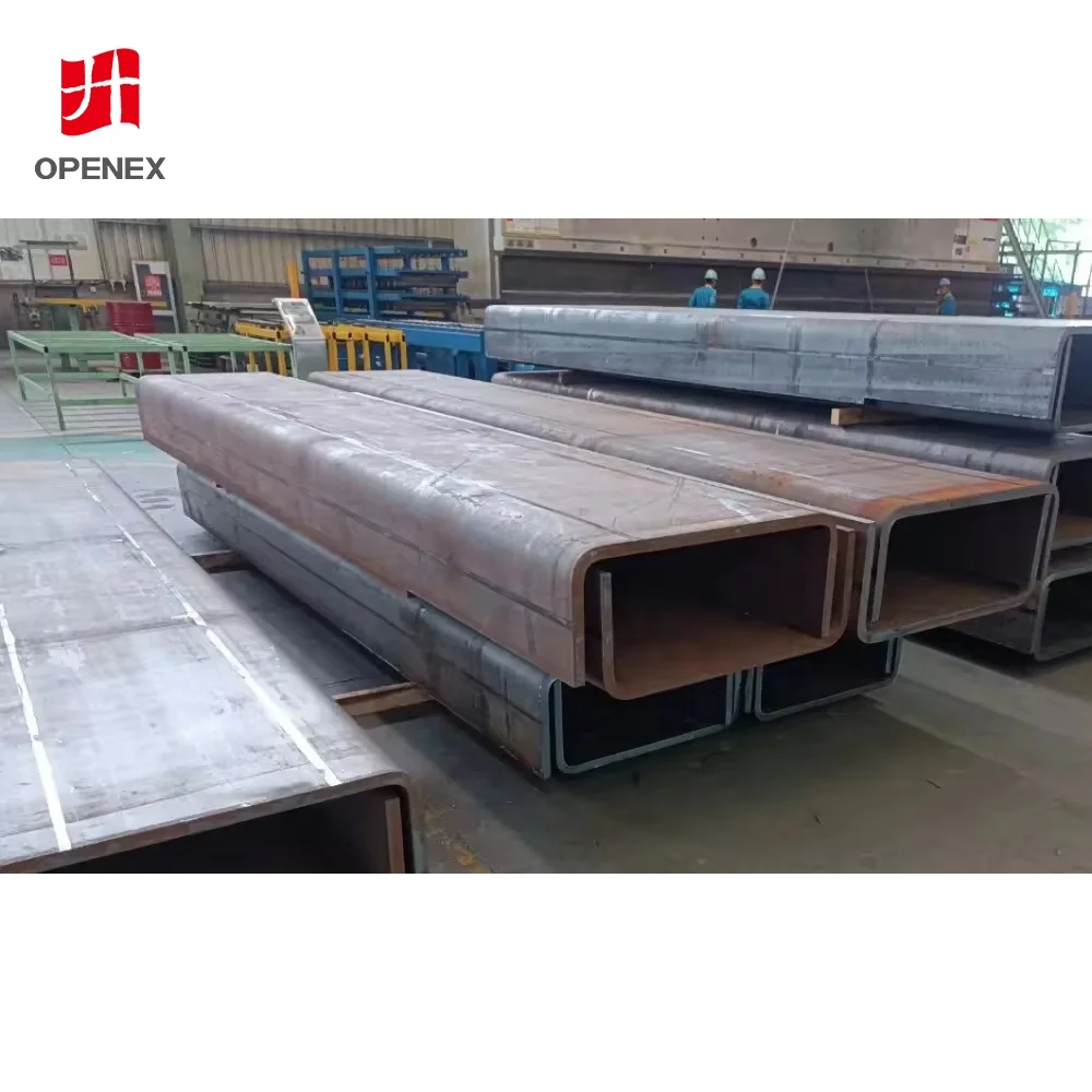 Customized Steel Fabrication Supplier Large Ship Spare Parts 30mm Ultrathick Steel Plate OEM Channel Parts Bending