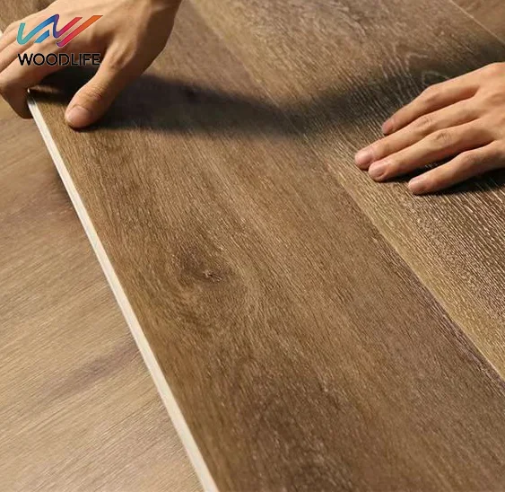 Modern Luxury PVC SPC Flooring Anti-Slip Wear Resistant Easy Click Installation Indoor Use Available Thicknesses 4mm 6mm 7mm 8mm