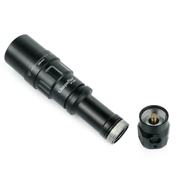UniqueFire 1605-38 High Power Camp Waterproof Flash Light IR 940nm Night Vision Led USB Rechargeable Tactical Flashlight