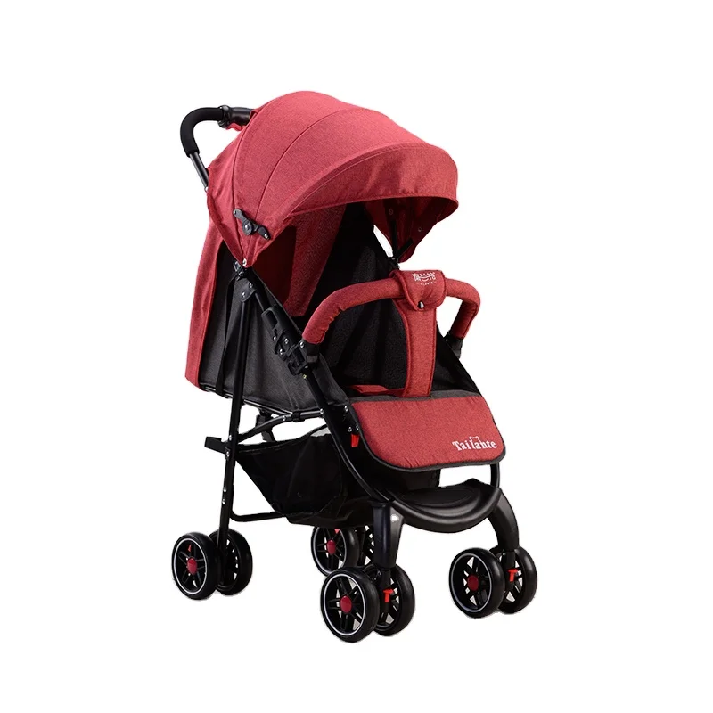 wholesale factory directly selling baby stroller and foldable convenient baby carriage baby pram with sunshade