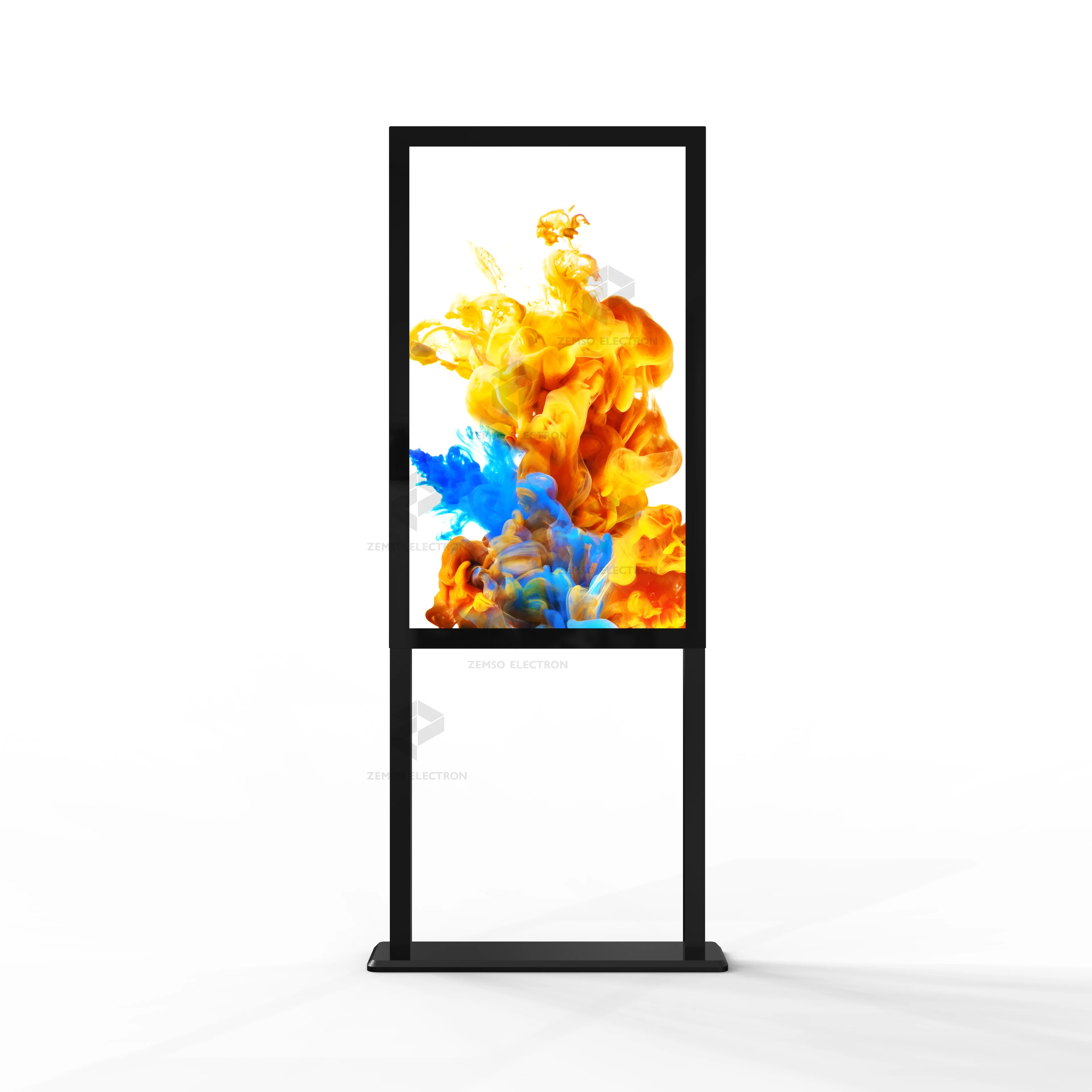 43' inch Floor Stand Totem Display Information Checking Kiosk Digital Signage Screen for Advertising