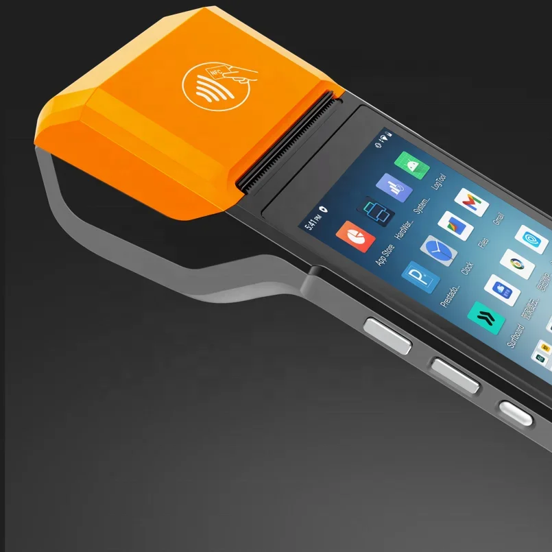 Handheld Pos 1D/2D Barcode Reader Support 4G Point of Sale System 5.5 Inch WIFI Android 14 Device Terminal
